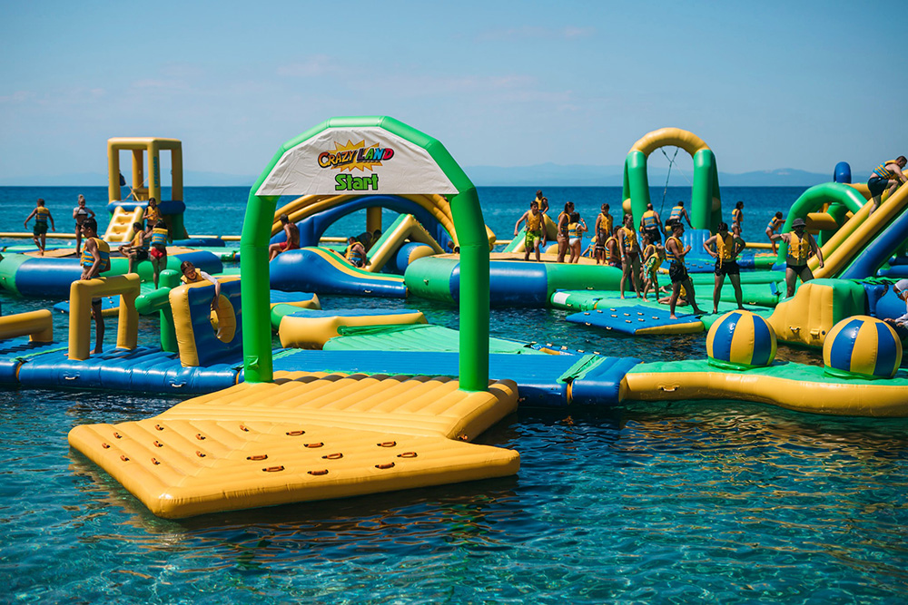 What Is An Inflatable Water Park?