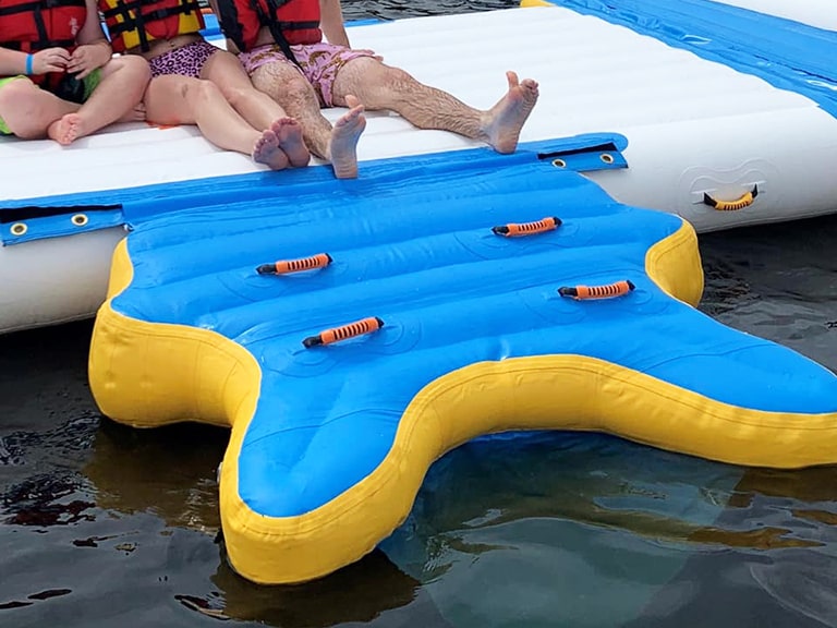 Bouncia Floating Water Obstacle Course For Sale - New Ramp | Bouncia