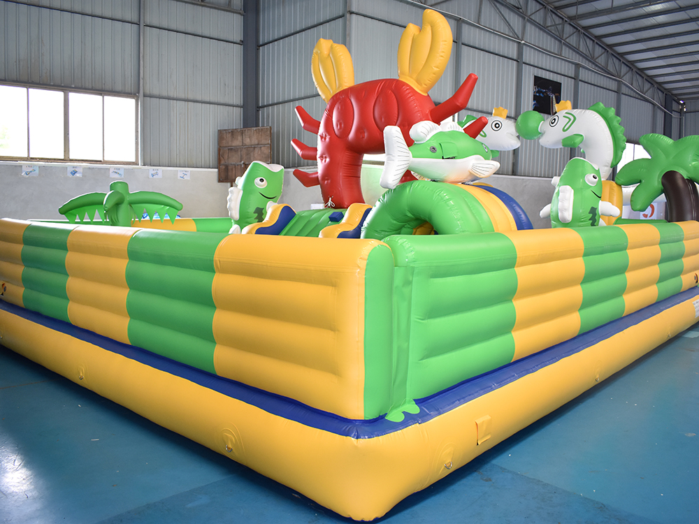 Commercial Water Park Playground Equipment Inflatables For Sea Or Land ...