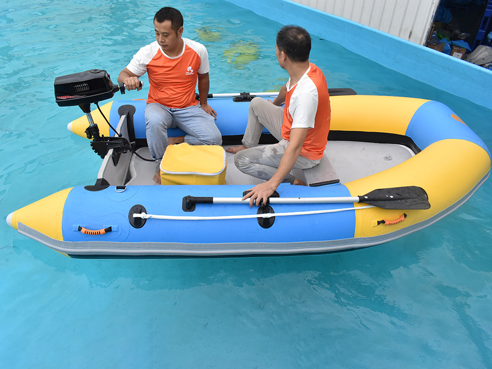 Bouncia Battery-Powered Inflatable Motor Boat | Bouncia