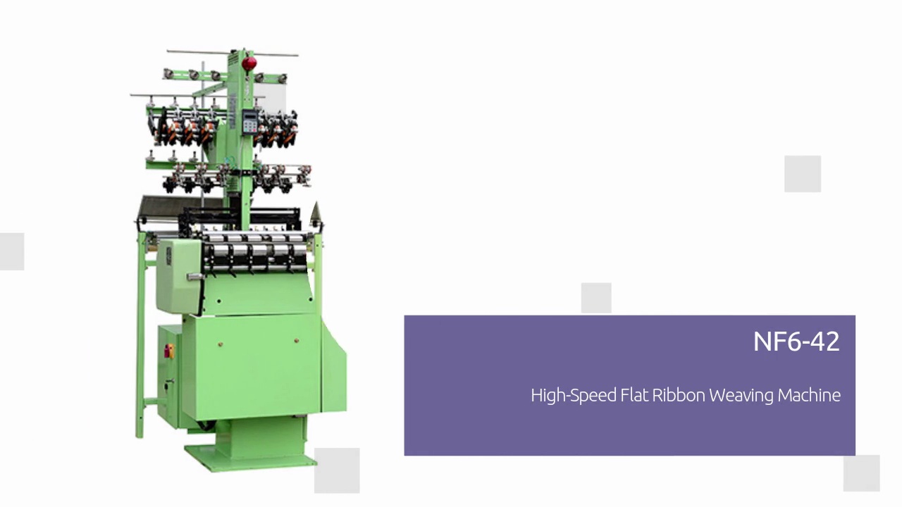NF6-42.High-Speed Flat Ribbon Weaving Machine.