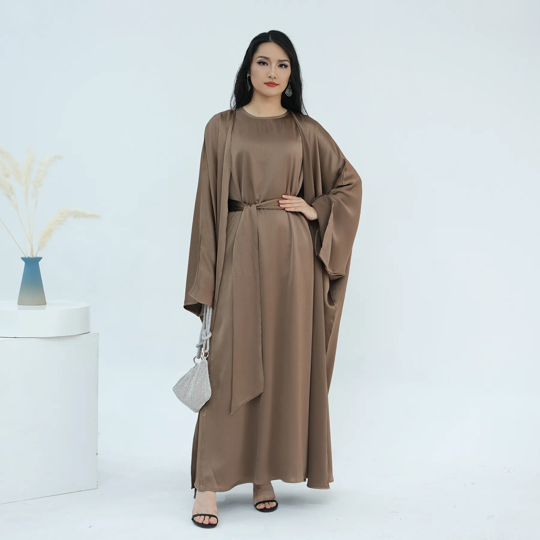 chinese dress ladies Abaya Dress in Handmade Design