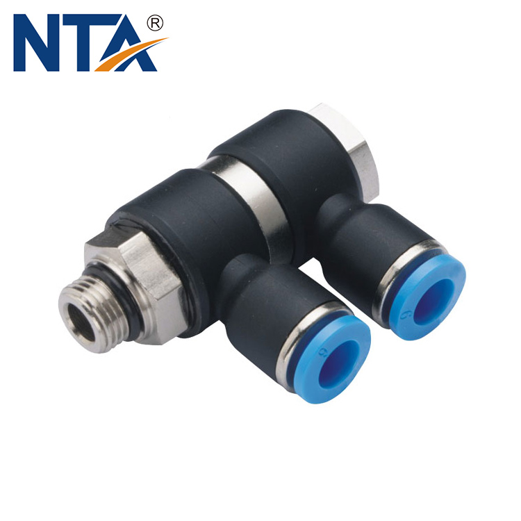 PHT2G Double Universal Elbow Plastic Pushin Fitting/ Pneumatic