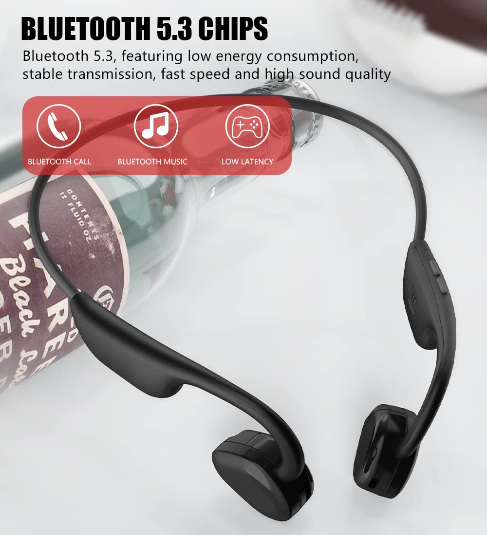 iamotus Knochenleitungskopfhörer Open-Ear Bluetooth 5.3 ...
