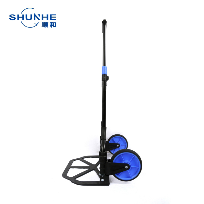 SHUNHE aluminum Folding Hand Truck 90kgs with bungee cord FW92CT