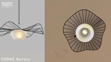 Flower style led pendant lights KP10945-L -Huayi Lighting