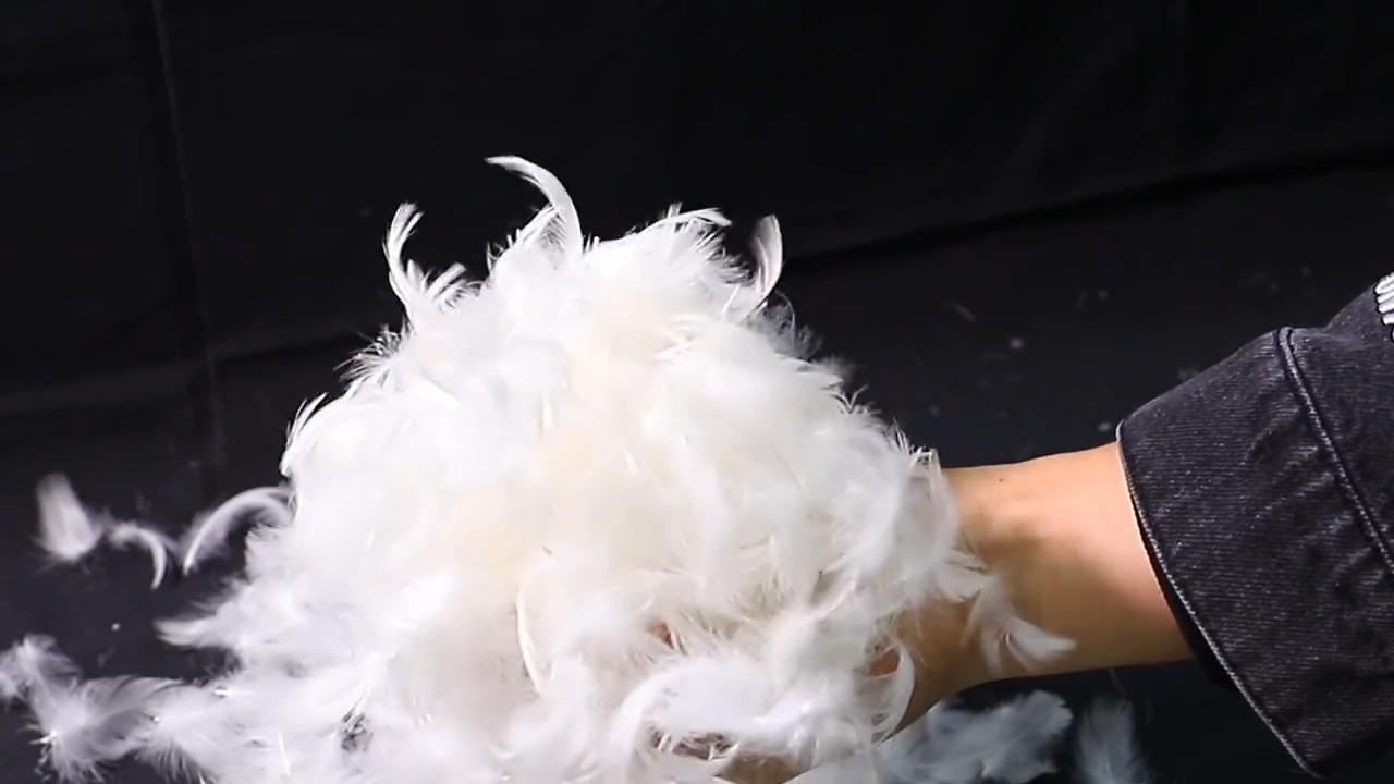 Down Feather Filling Material And Down Feather Products For Sale RongDa
