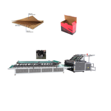 E Flute Corrugated Laminating Machine , 60 - 80 Pcs / Min Glue Lamination Machin