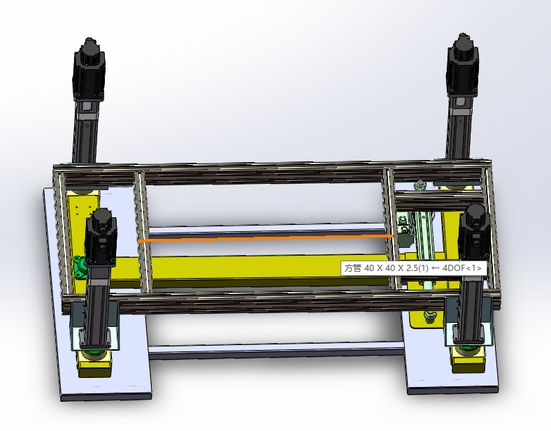 4DOF+TL+Surge servo motor actuator kits 150mm stroke+servo motor driver