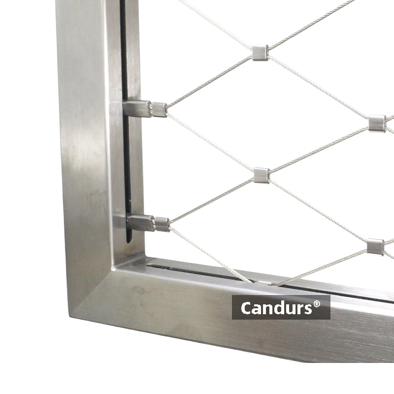 Wire Rope Mesh Slot Frames