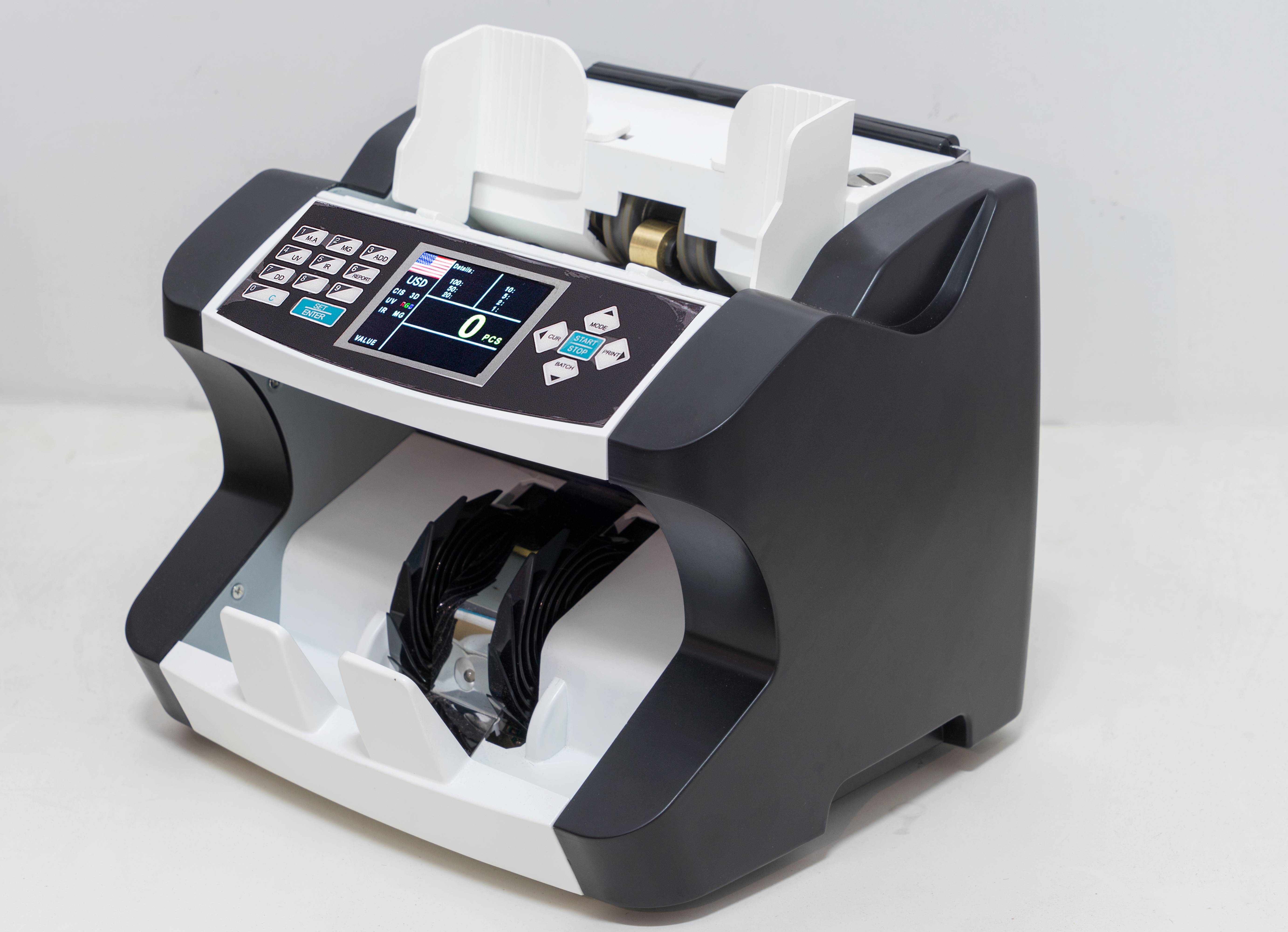 Multi Currency Value Counter Intelligent Money Counter for Sale HUAEN