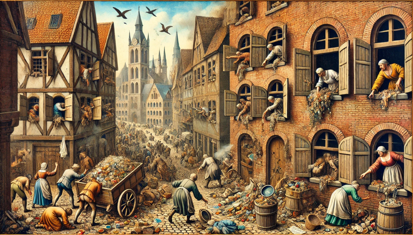 Medieval Garbage The Origins of the Trash Can: A Historical Overview | Sinoware | Sinoware