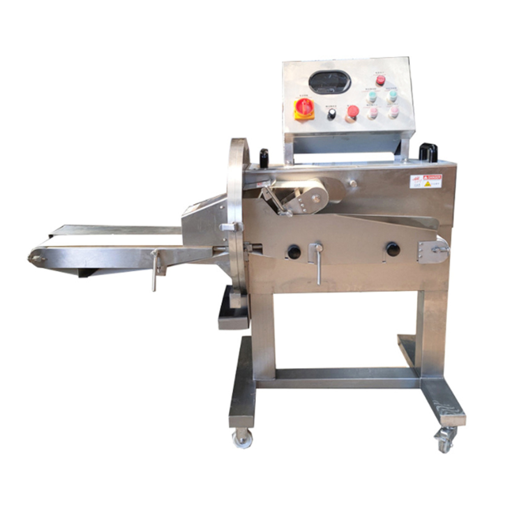 Model140 Slicer With Double Conveyors For Slicing Cooked Meat Eruis