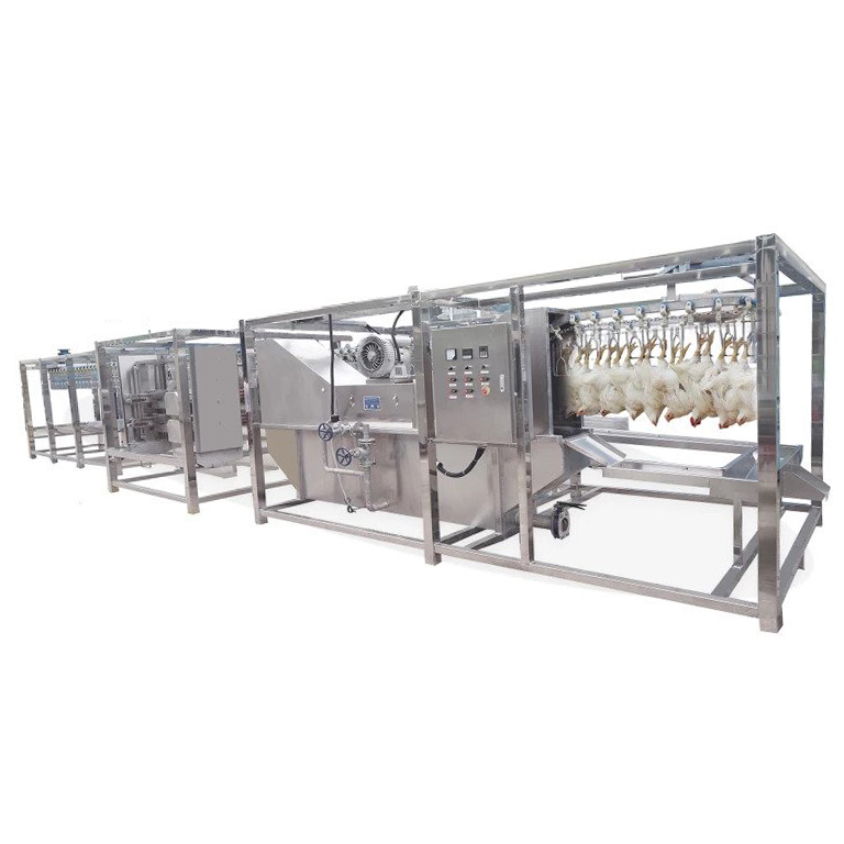 Automatic Compact Chicken Slaughter Line Customized For Halal Slaughter ...