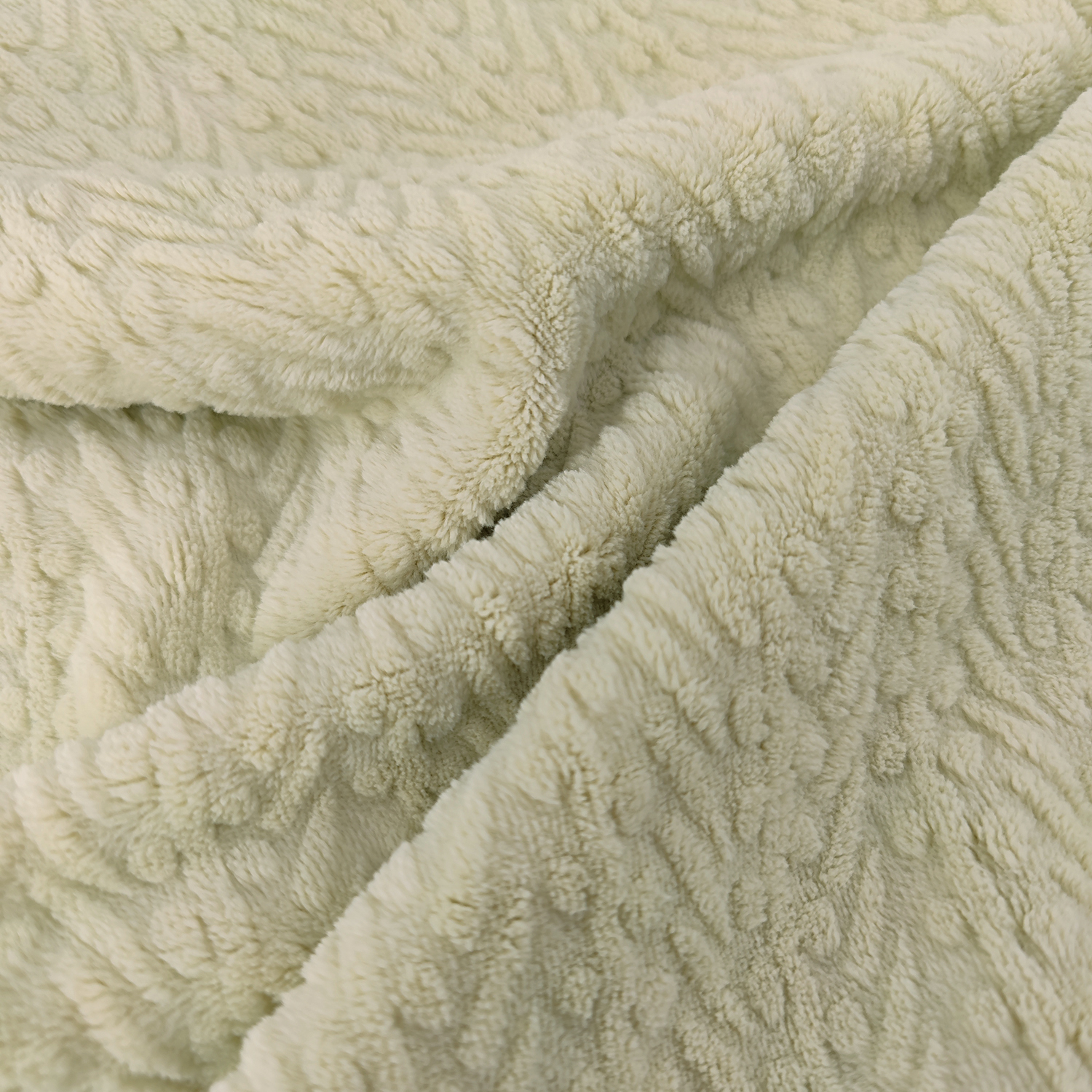  Customized Luxury Fuzzy Soft Embossed Ear Of Wheat Cut Plush Flannel Fleece Blanket manufacturers From China | Dalston 