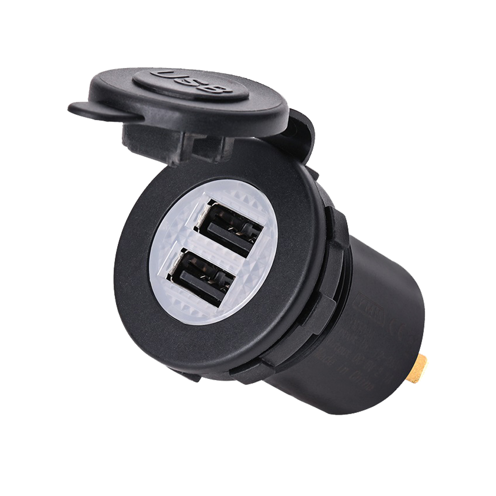 Quality YM1094 USB to cigarette lighter socket mobile charger Manufacturer DAMAVO