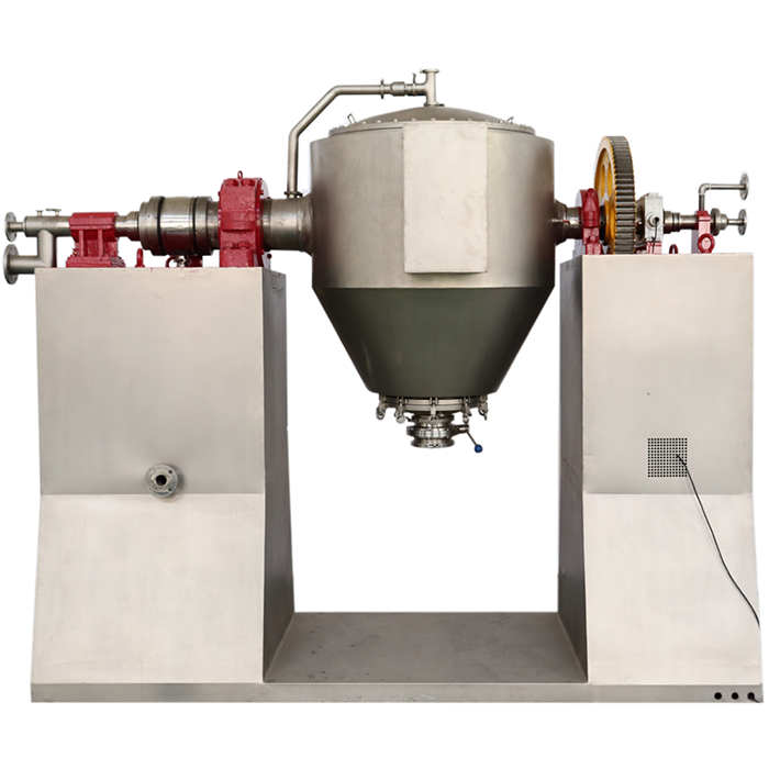 Double Cone Rotary Vacuum Dryer Working Principle ZhangHua
