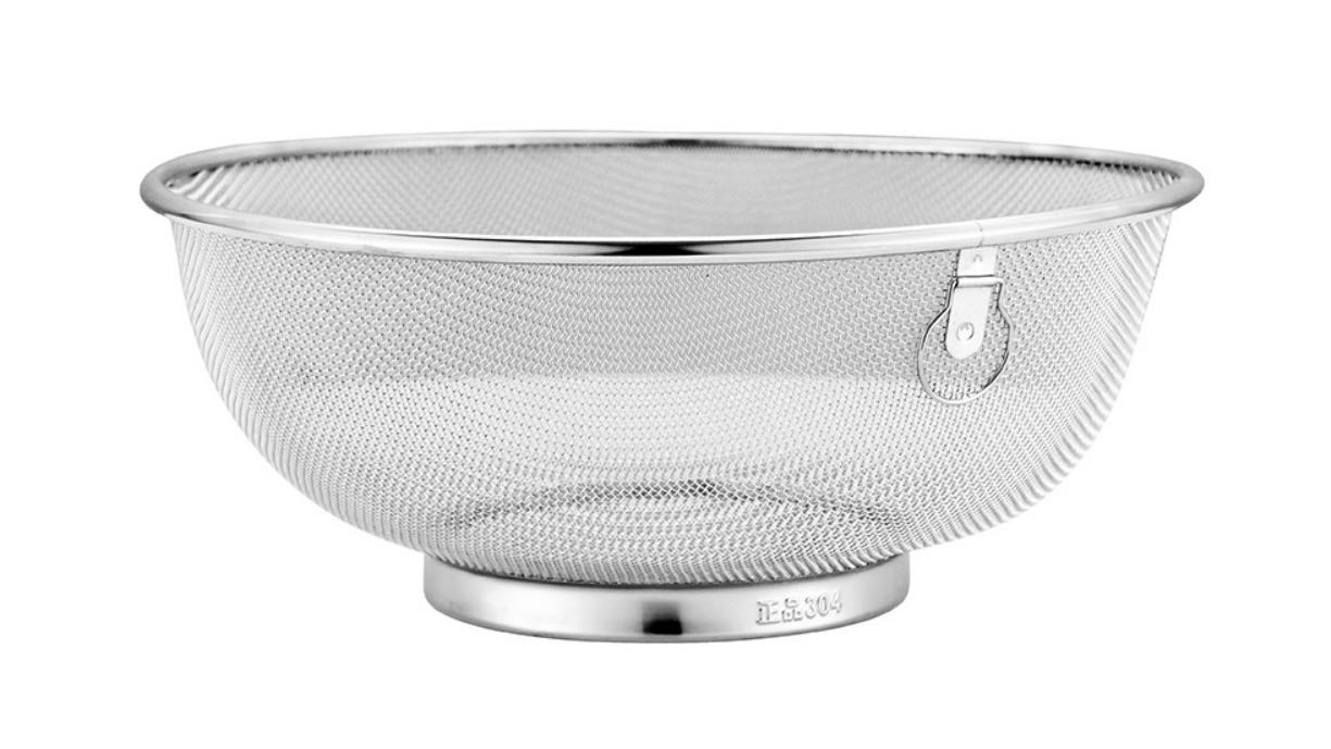  Quality ZHENNENG-Thickened Stainless Steel 304 Rice Washing Sieve Drain Basket Manufacturer | ZHENNENG 