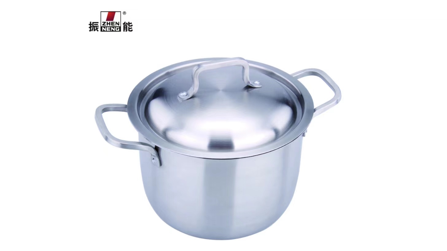  Quality ZHENNENG- Stainless Steel Straight Pot Stock Pots Casserole Manufacturer | ZHENNENG 
