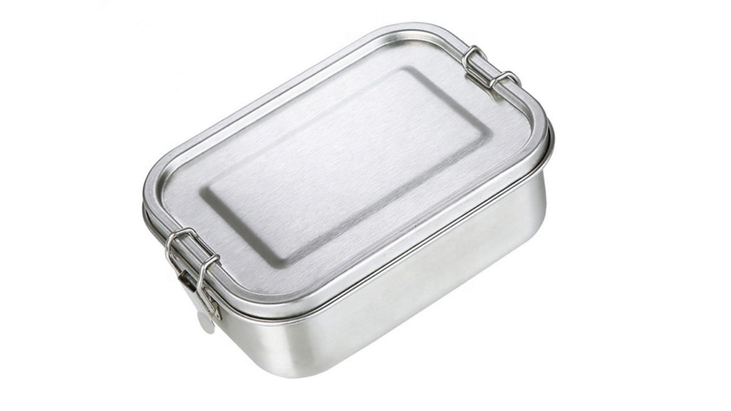  Best ZHENNENG-304 Stainless Steel Rectangular Lunch Box Leak-proof bento lunch boxes Company - ZHENNENG 