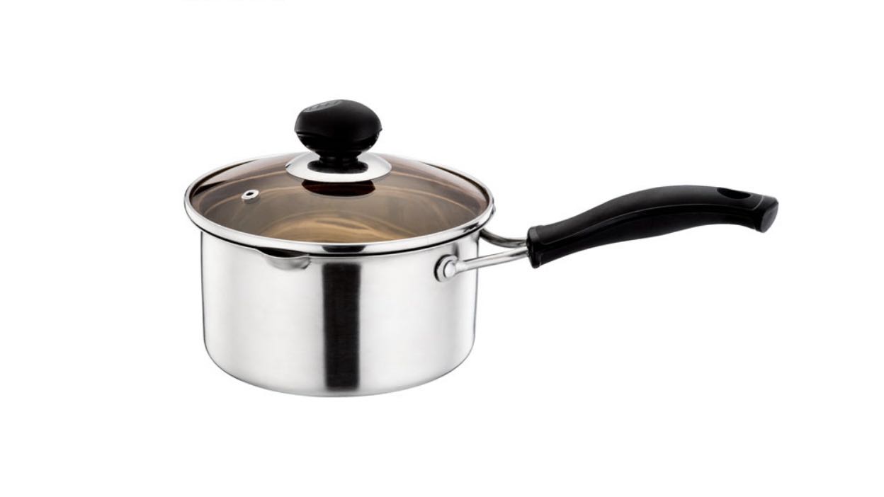 16cm stainless steel milk pot for the kitchen
