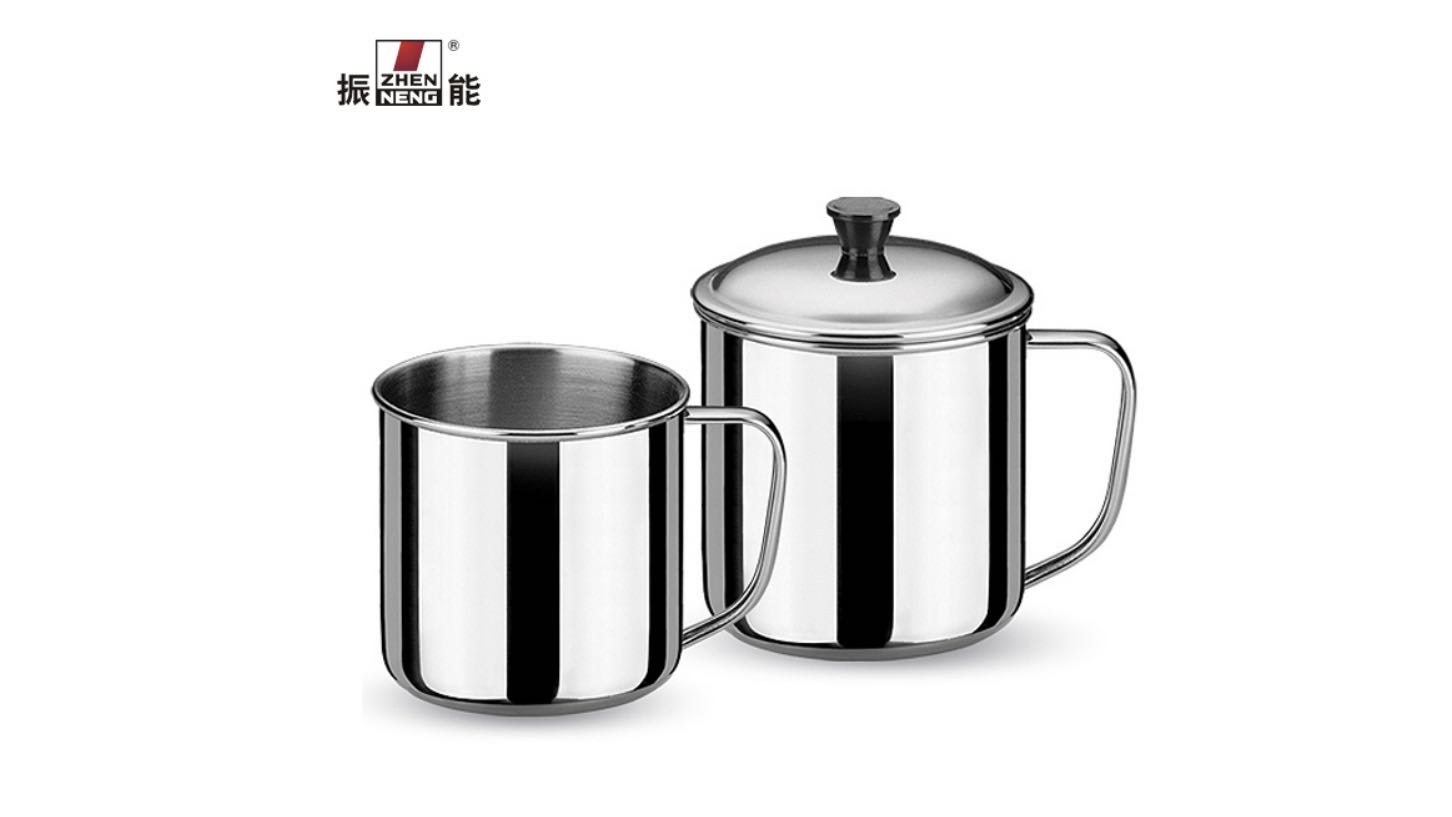  Best 7cm Metal Stainless Steel Travel Mugs Insulated Cups with lid and handle for travel and camping Company - ZHENNENG 