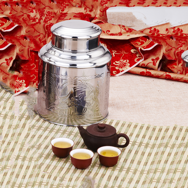 ZhenNeng Stainless Steel Tea Canister