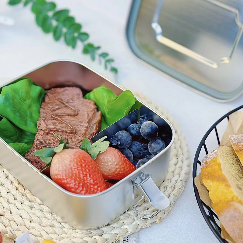 Stainless Steel Bento Box For Travel Work