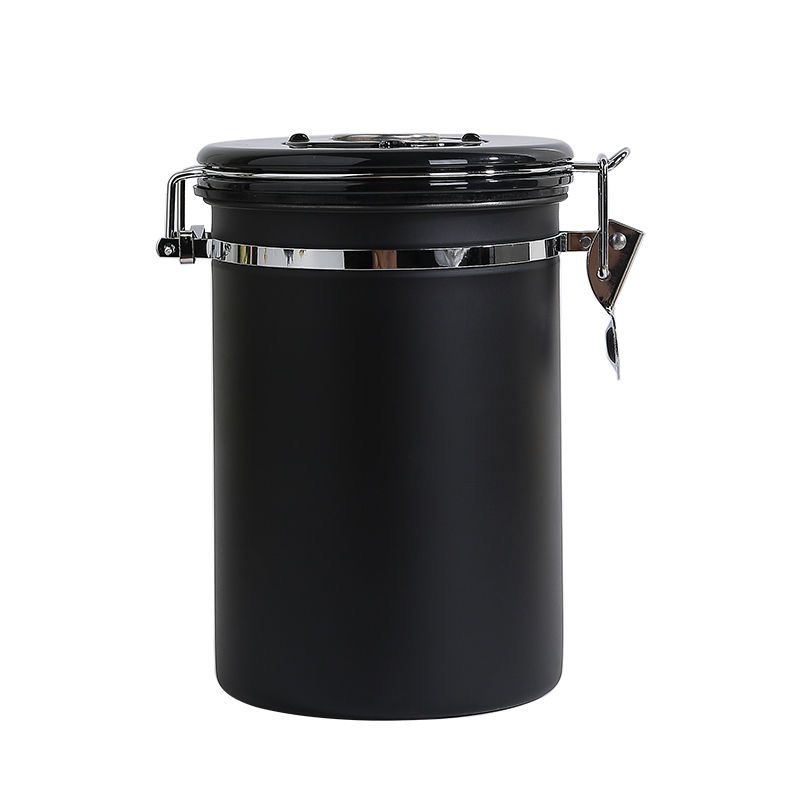 Boîte à café de qualité en acier inoxydable 304 avec indicateur de date ...