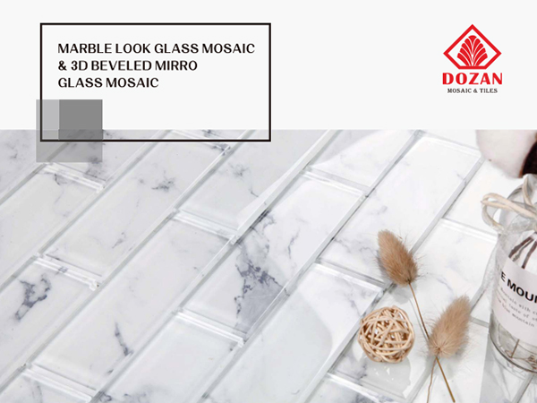 Marble Glass Mosiac