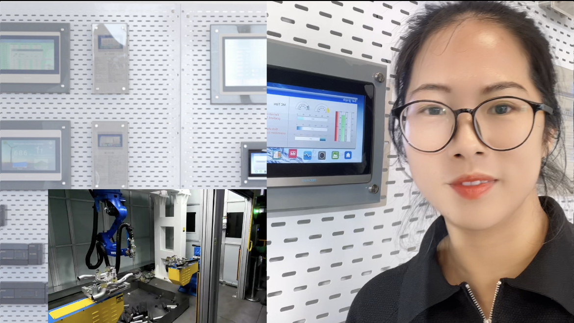 Mochuan 7 inch HMI Touch Panel Work for Laser Cutting Machine