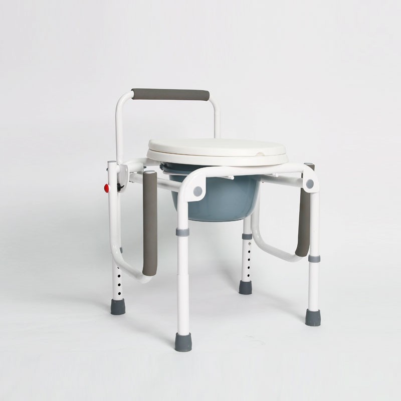 height adjustable commode