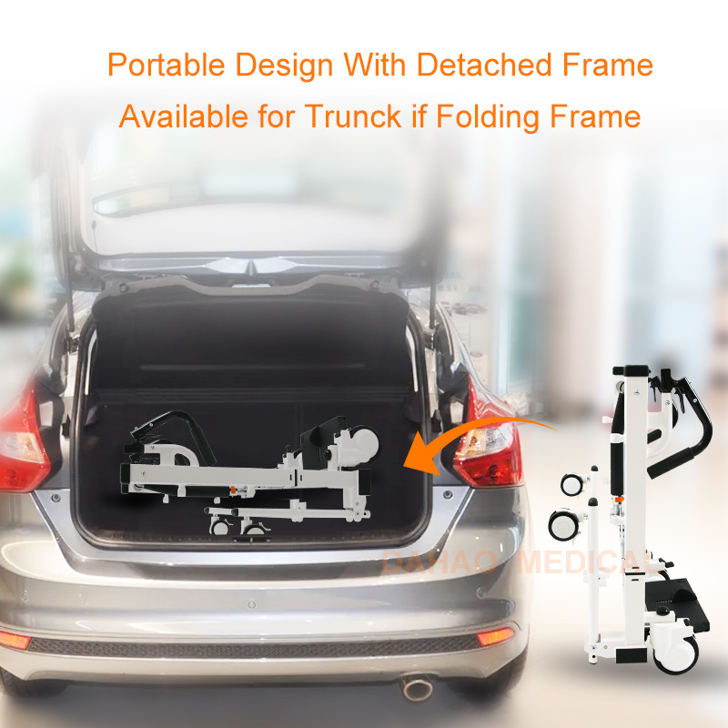 transfer lift commode chair