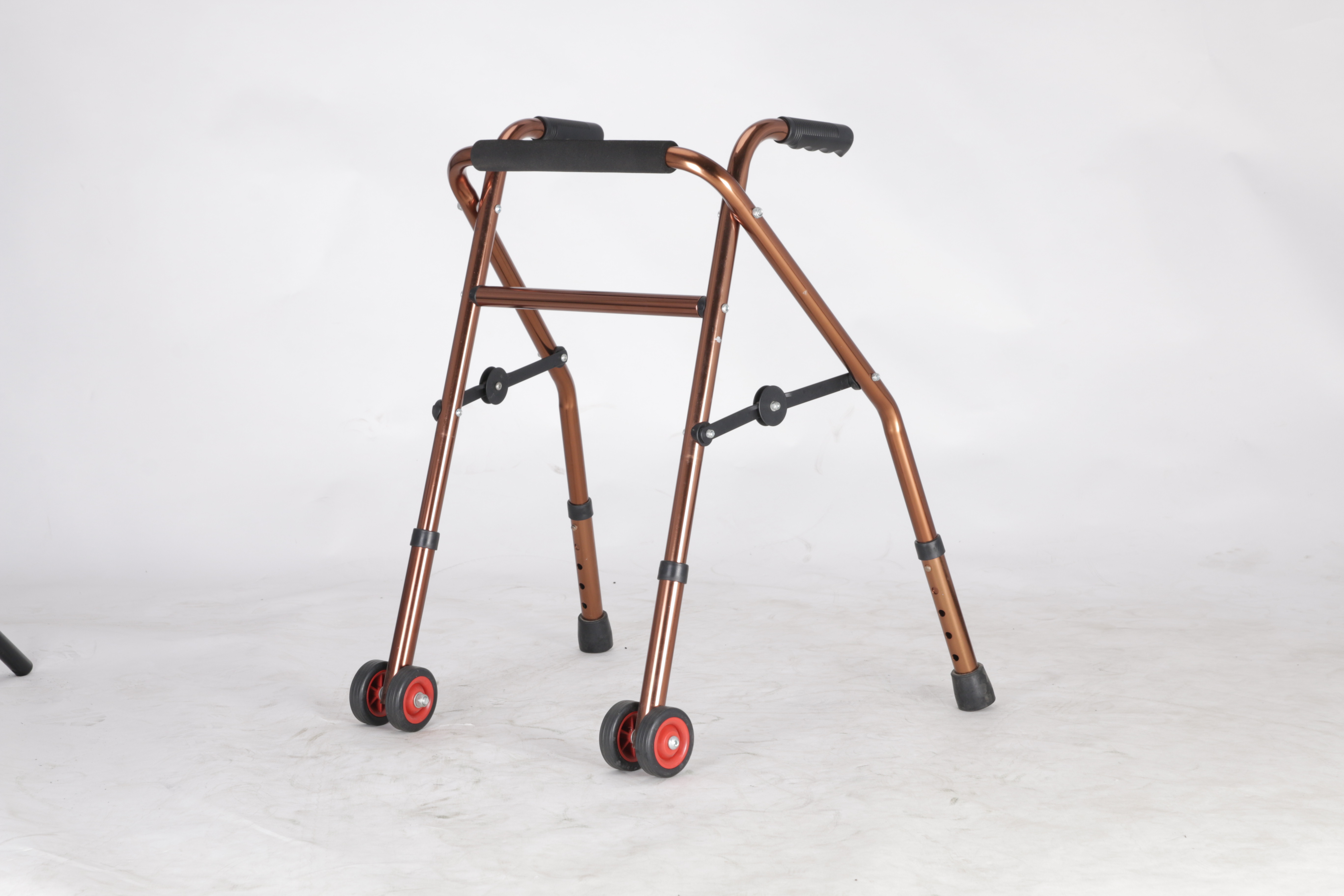 folding walkers with wheels