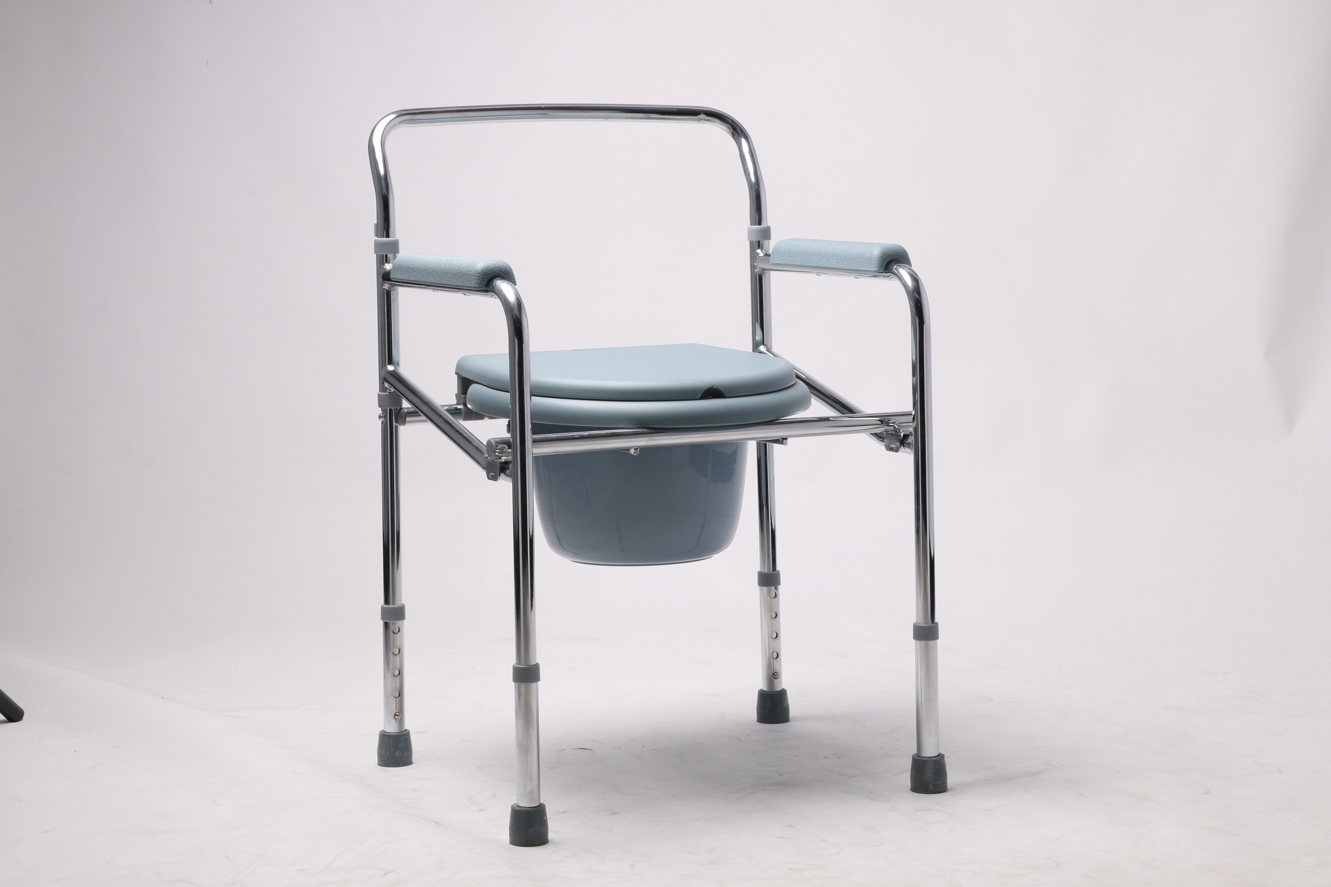 steel commode chair