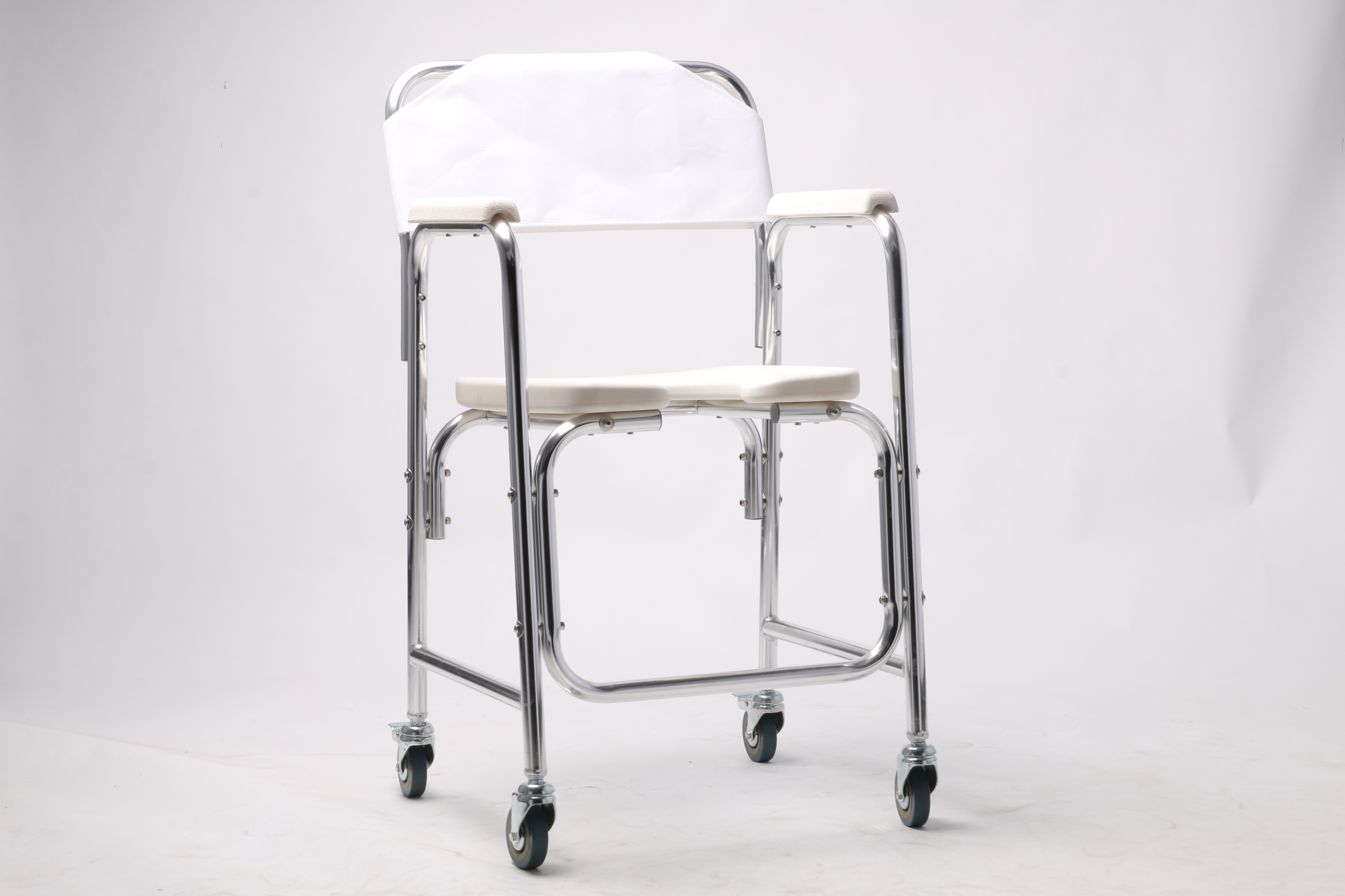 commode shower chair with wheels