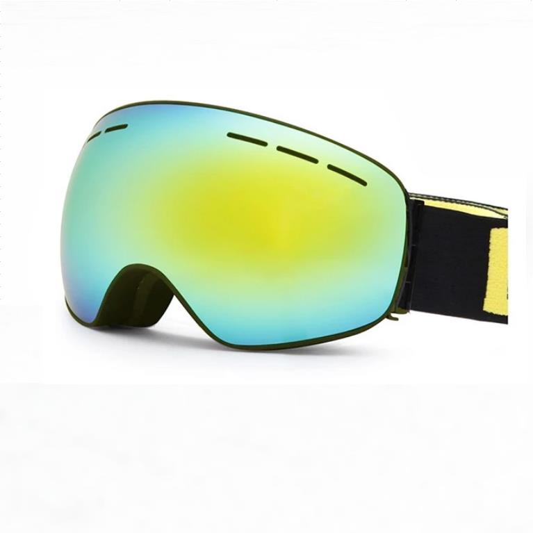 Supply TPU soft frame skiing glasses winter snow sports goggles SNOW