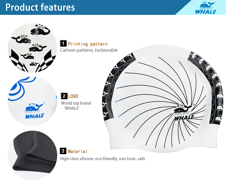  Best Quality swim caps customized Factory 
