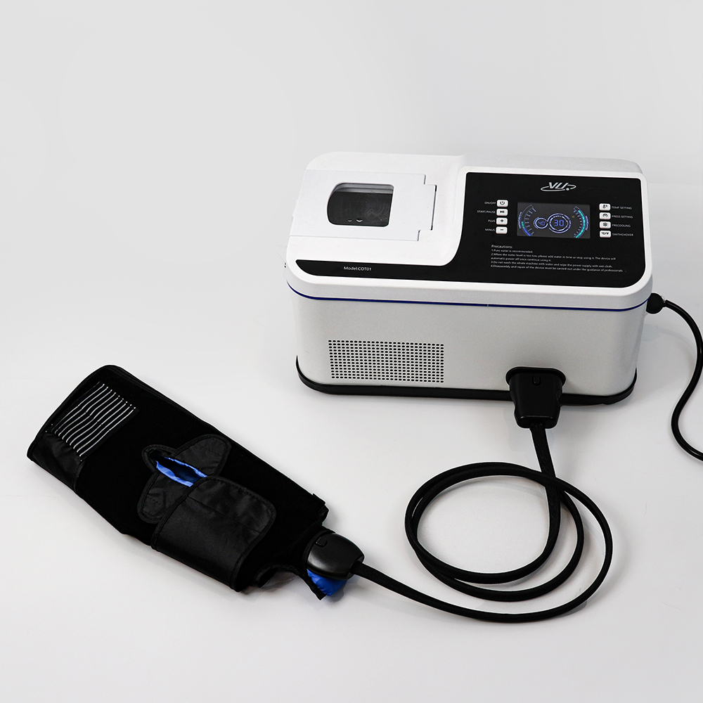 New sports recovery equipment iceless cold hot compression therapy machine