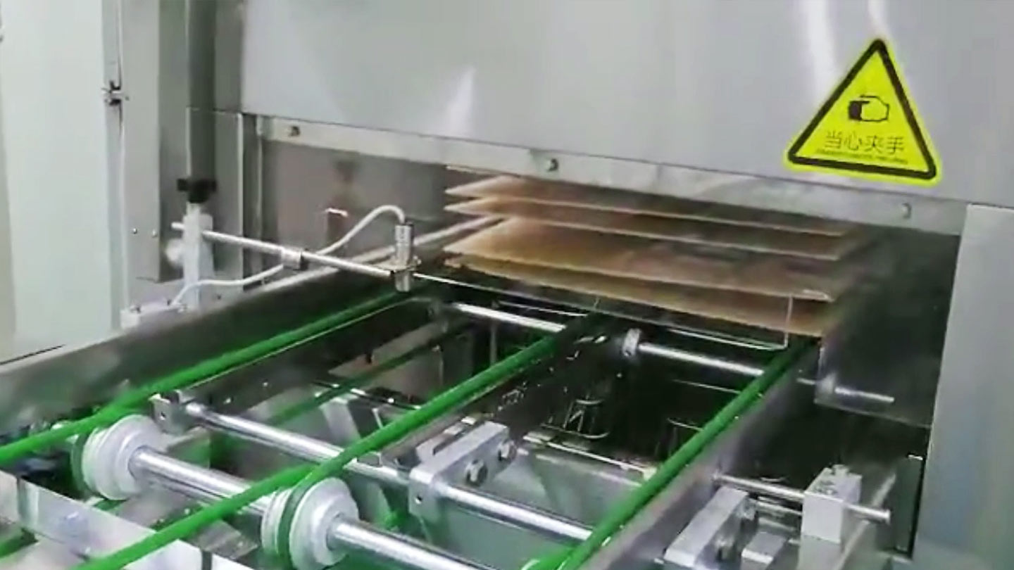 garis produksi wafer di Cina pabrik Kehua