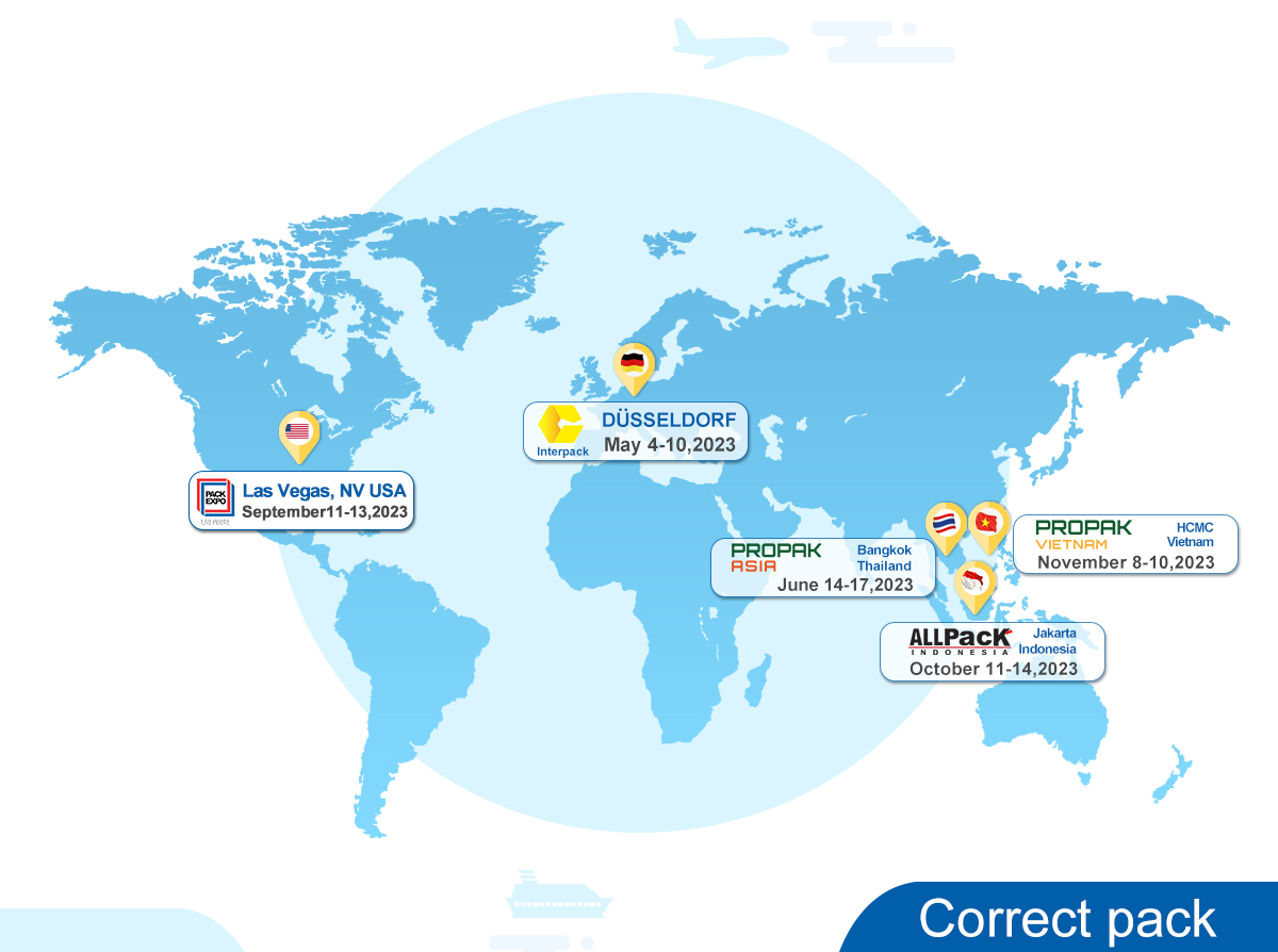 Correct Pack Technology Oversea Exhibitions