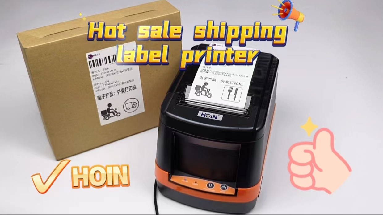 Hot sale 3inch shipping label printer | HOIN HOP-HL80 | HOIN