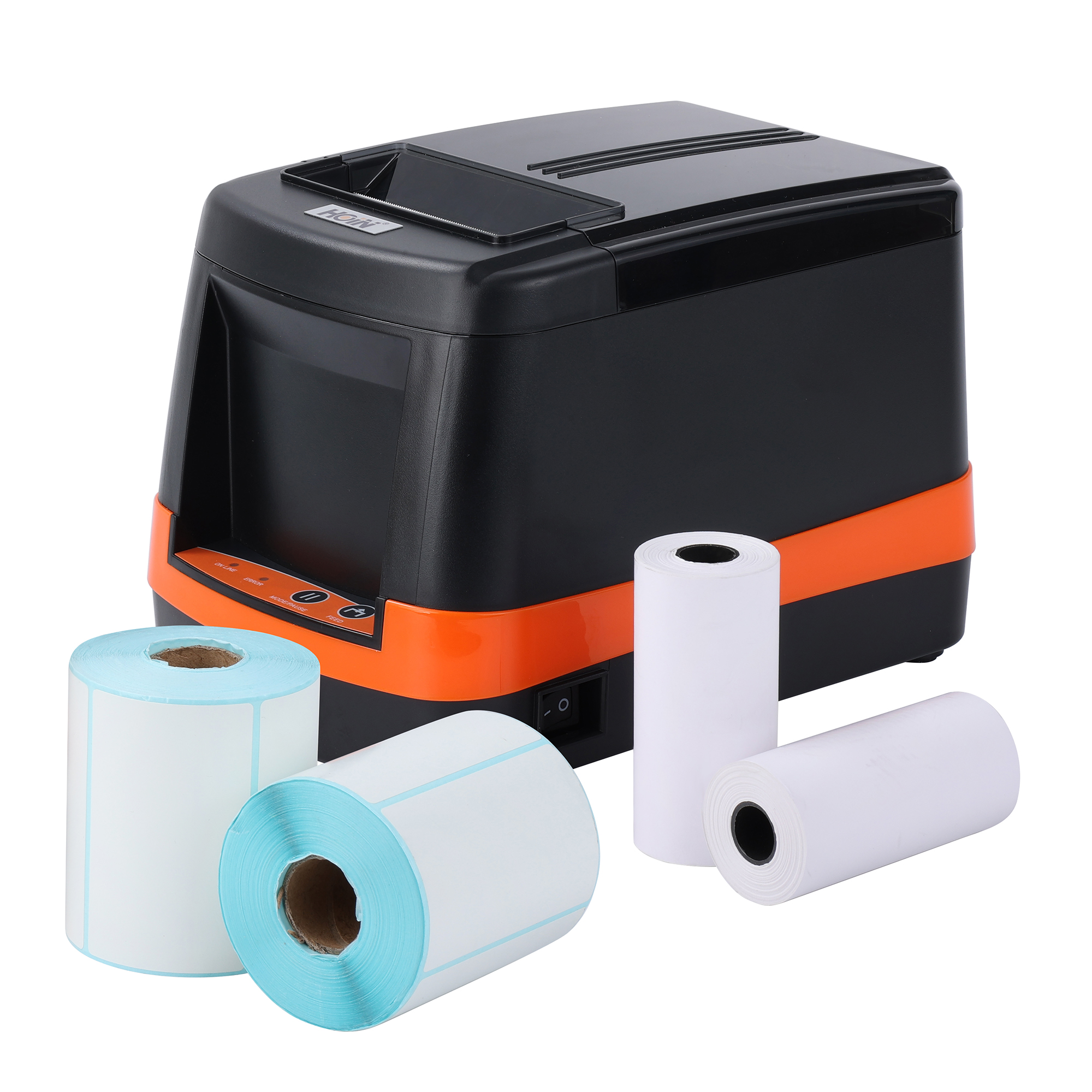 2 in 1 thermal receipt and label printer product label postage label