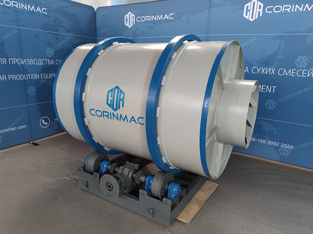 CORINMAC-Pó de pedra de areia de qualidade especial eficienteSecador rotativo de três cilindros Fabricante-fábrica de vídeo da máquina de teste