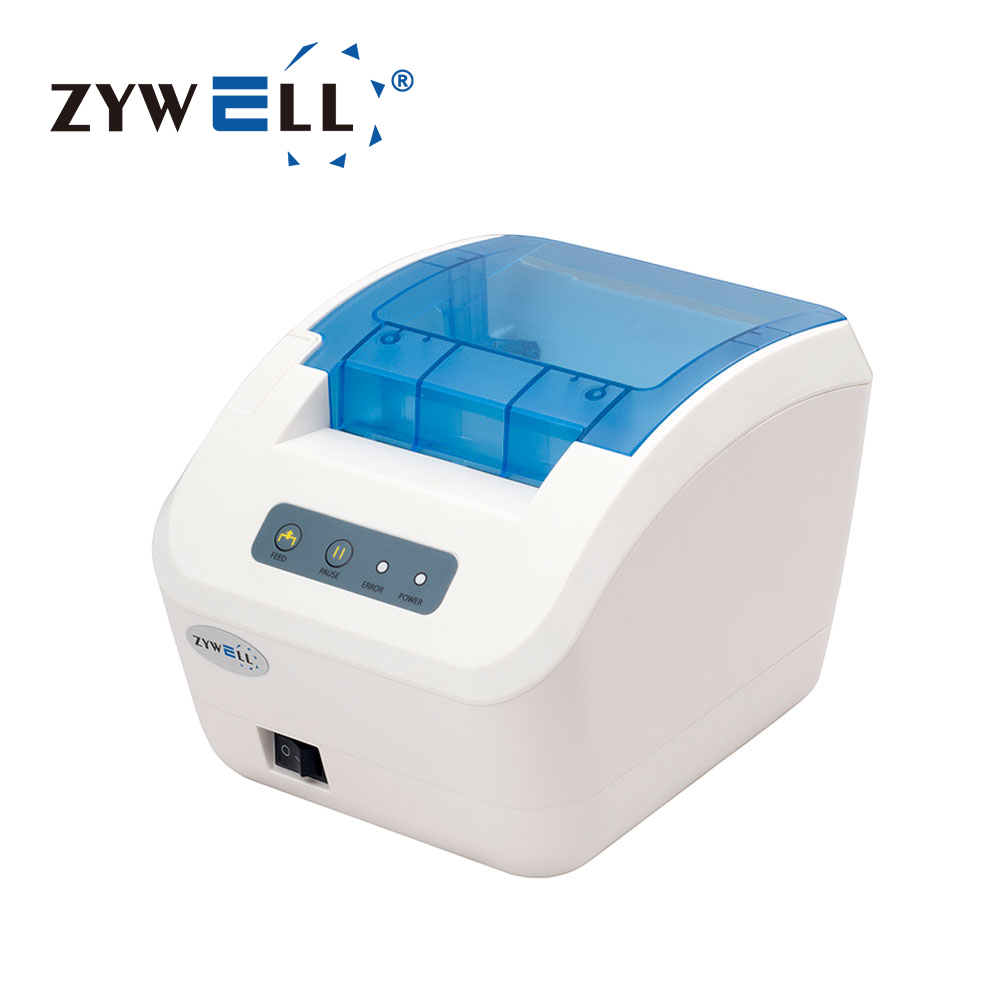 Zywell Thermal Label Printer Zy Dengan Driver Printer Mm Tanpa Tinta Usb Bluetooth Label