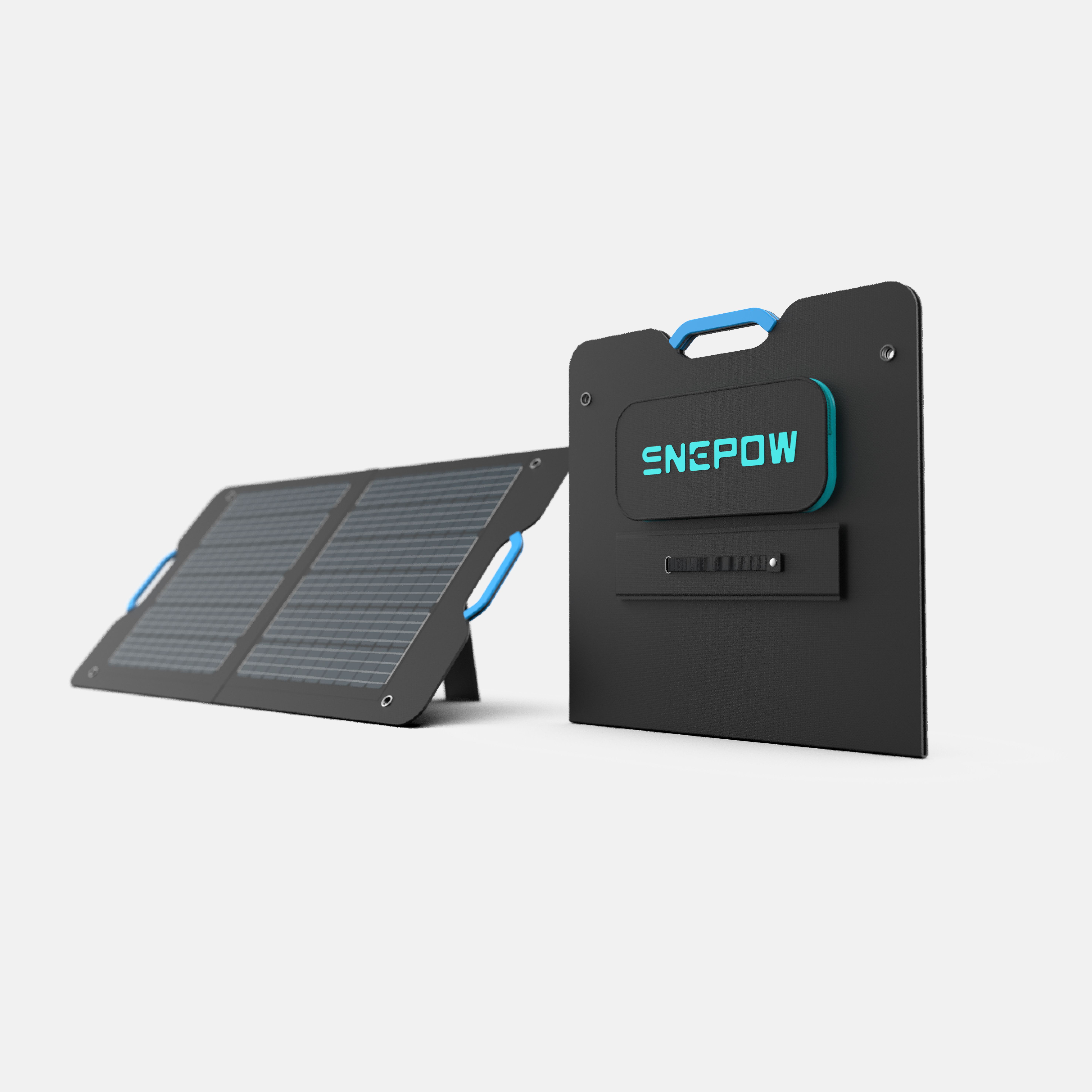 Portable Solar Panel Outdoor Adjustable Folding Solar Panels SNEPOW