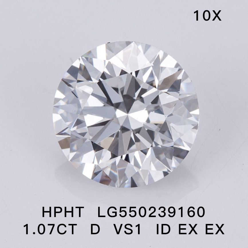 Round Shape Lab Grown Diamond Price List Ct Ct Igi Certificate Cvd Hpht Diamond Messi