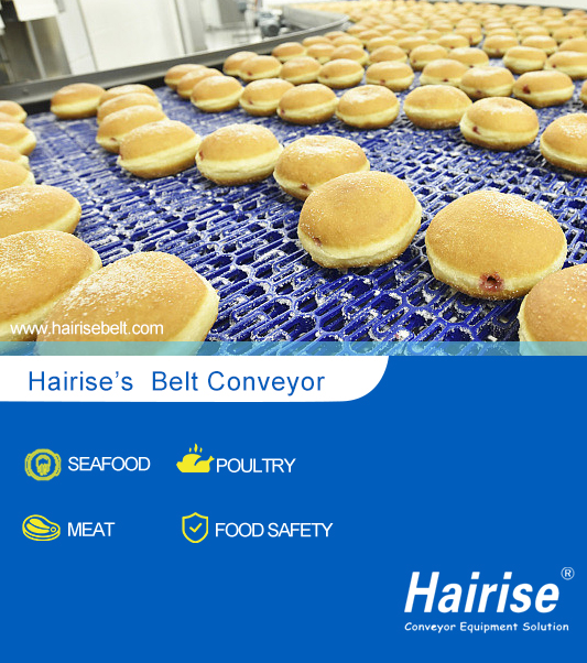 Modular Belt Conveyors for Baking