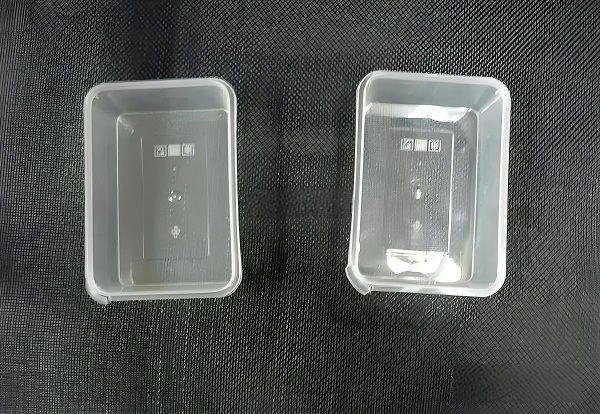 Thin wall injection molded plastic box