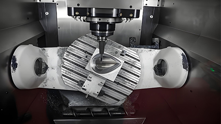 5-axis CNC machining
